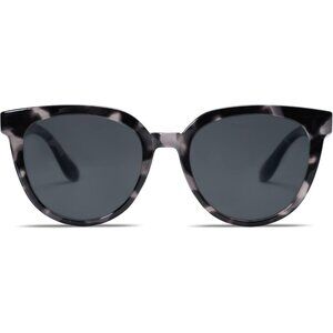 💫 Women Grey Trendy Cat Eye Sunglasses Round Polarized Fashion Sunnies